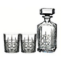 Waterford BRADY PROMOTIONAL BARWARE AND STEMS DECANTER & DOF, PAIR